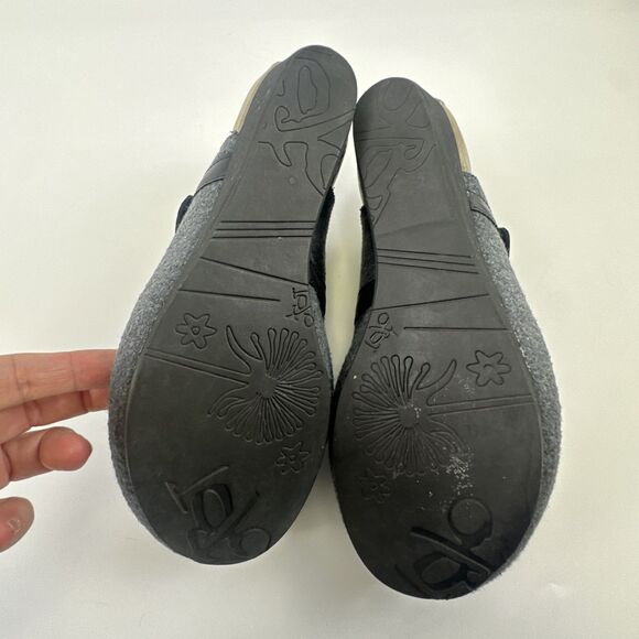 OTBT Springfield Mary Jane Wedge Slingback Gray Close Toe Clog Comfort Women 9.5 - Picture 14 of 14